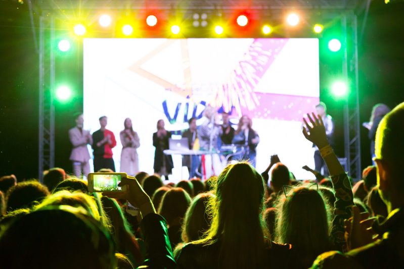 Event mit vielen Gästen