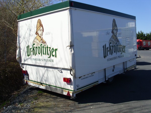 Bierwagen mit Kühlung